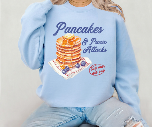 Pancakes and Panic Attacks Sweatshirt